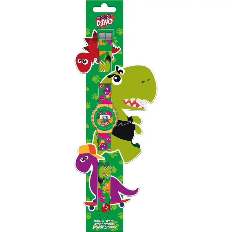 Crazy Dino ceas digital poza produsului