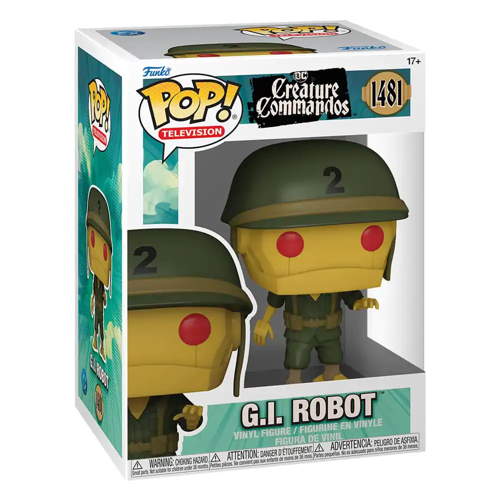 Creature Commandos Funko POP! TV Figurina Vinil G.I. Robot 9 cm poza produsului