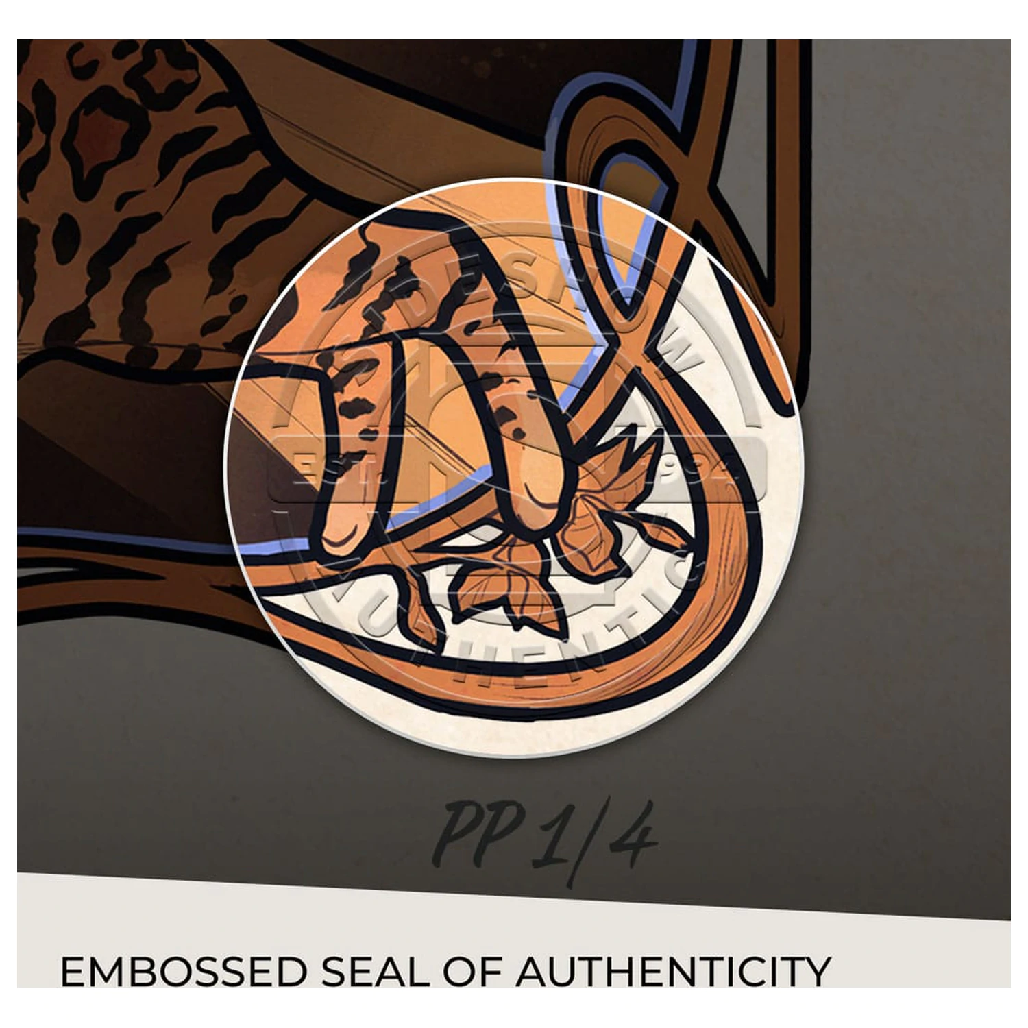 Critical Role Art Print Liam O'Brien: 10th Anniversary Art Nouveau Illustrations 46 x 28 cm - neincadrat poza produsului