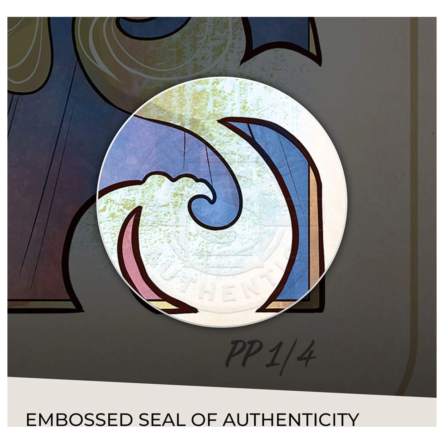 Critical Role Art Print Matthew Mercer: 10th Anniversary Art Nouveau Illustrations 46 x 28 cm - neincadrat poza produsului
