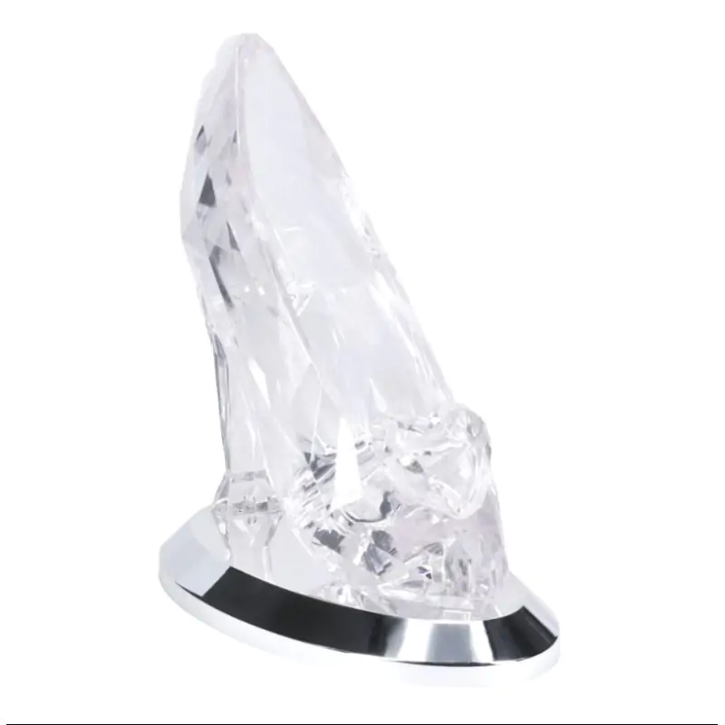 Lampă 3D Pantof de Cristal 19cm poza produsului