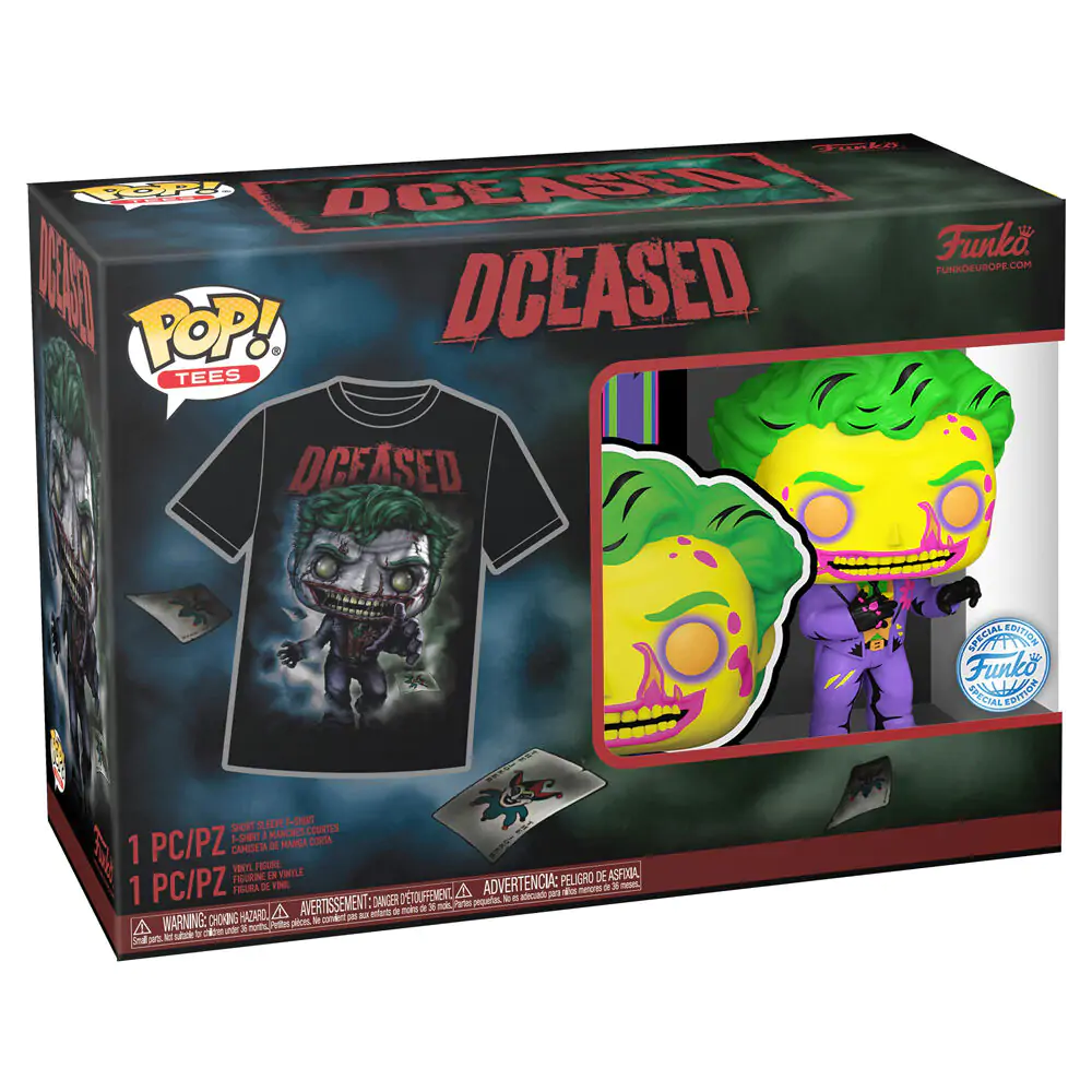 DC Comics POP! & Tricou Box Joker poza produsului