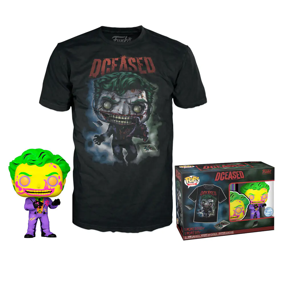 DC Comics POP! & Tricou Box Joker poza produsului