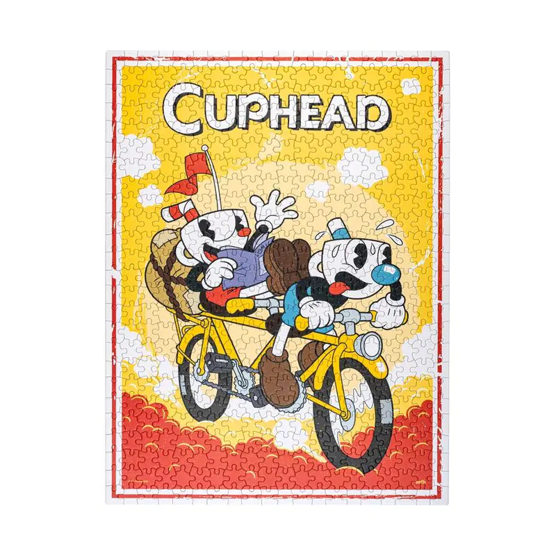 Cuphead Delicious Last Course puzzle 500 piese poza produsului