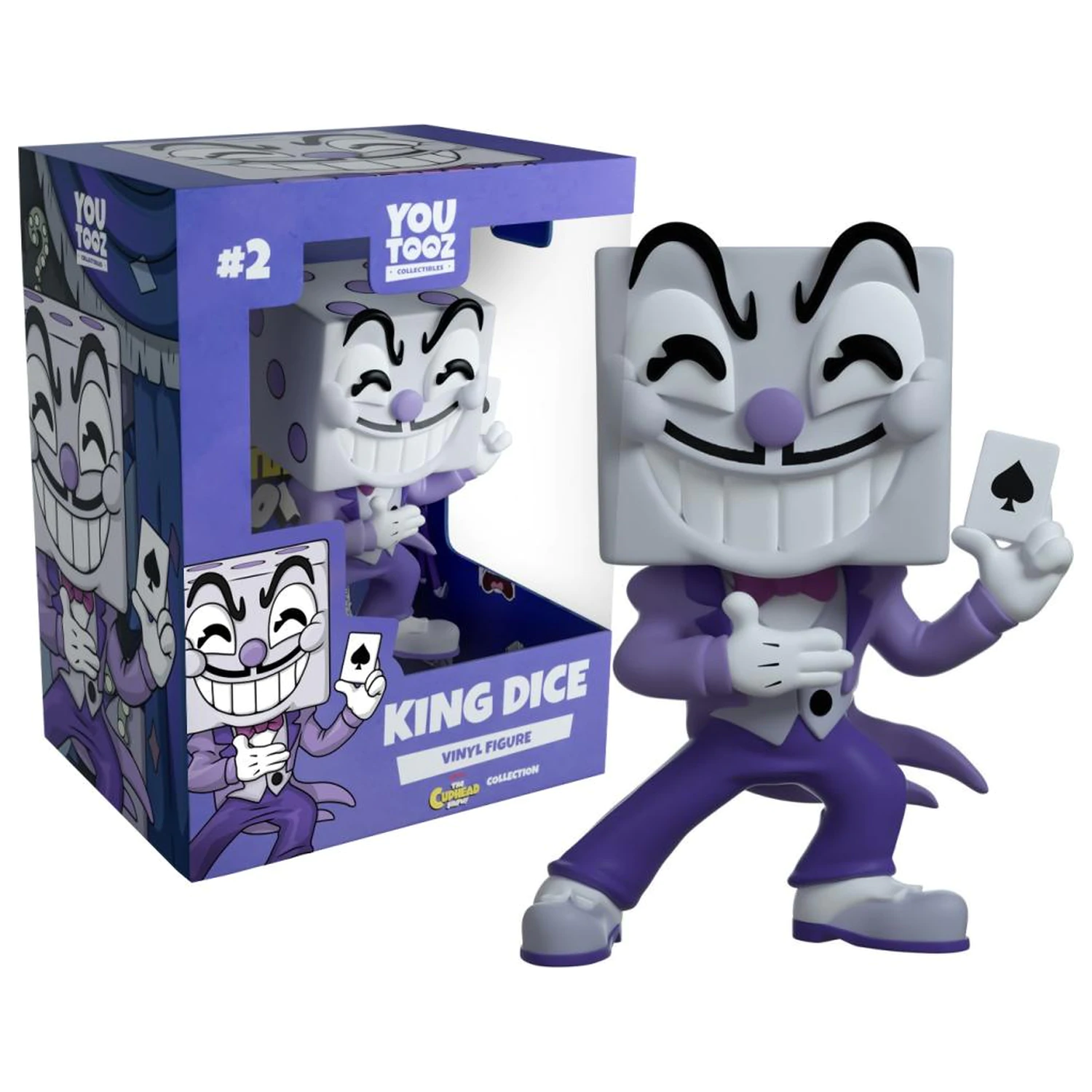 Figura Cuphead King Dice Youtooz 11cm poza produsului