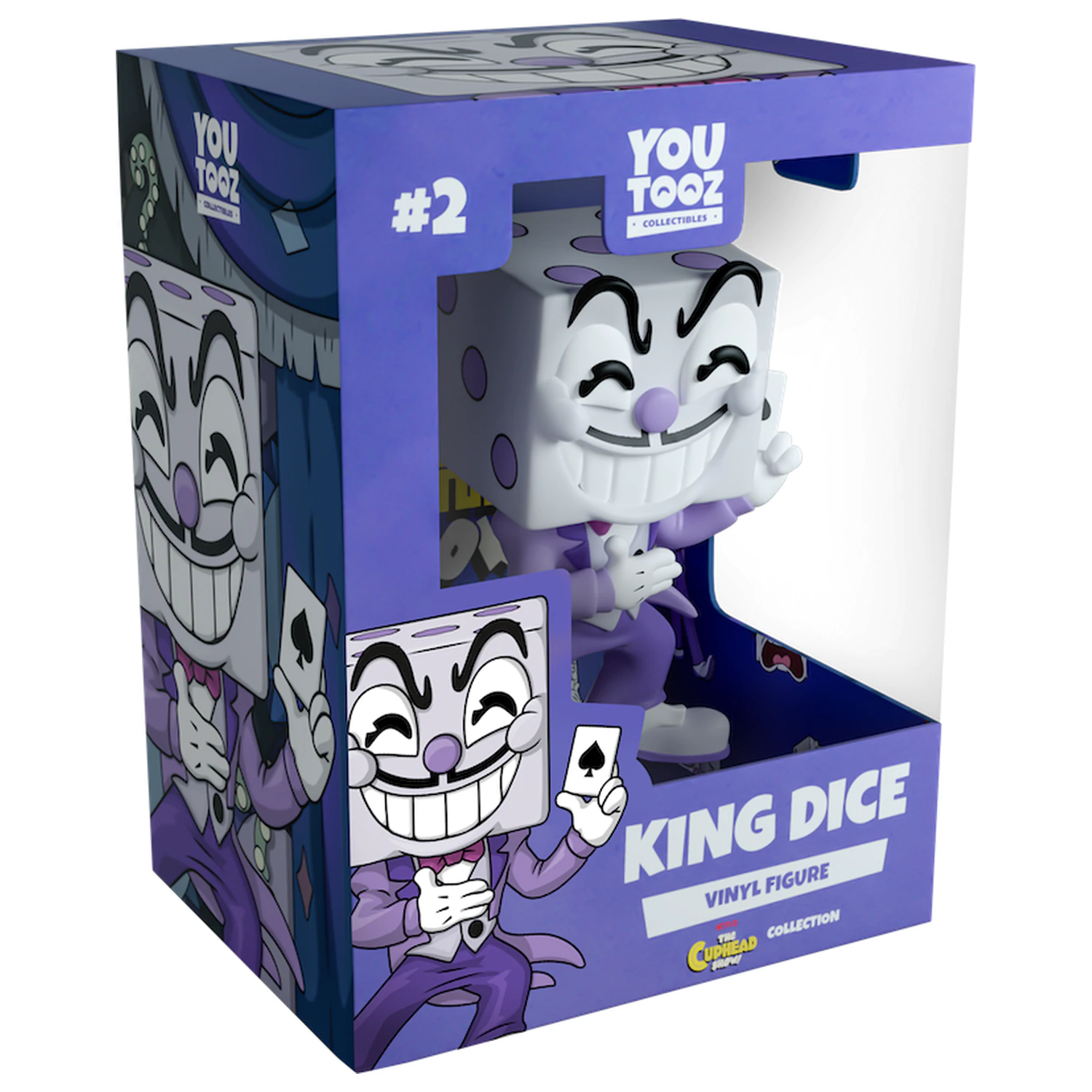 Figura Cuphead King Dice Youtooz 11cm poza produsului