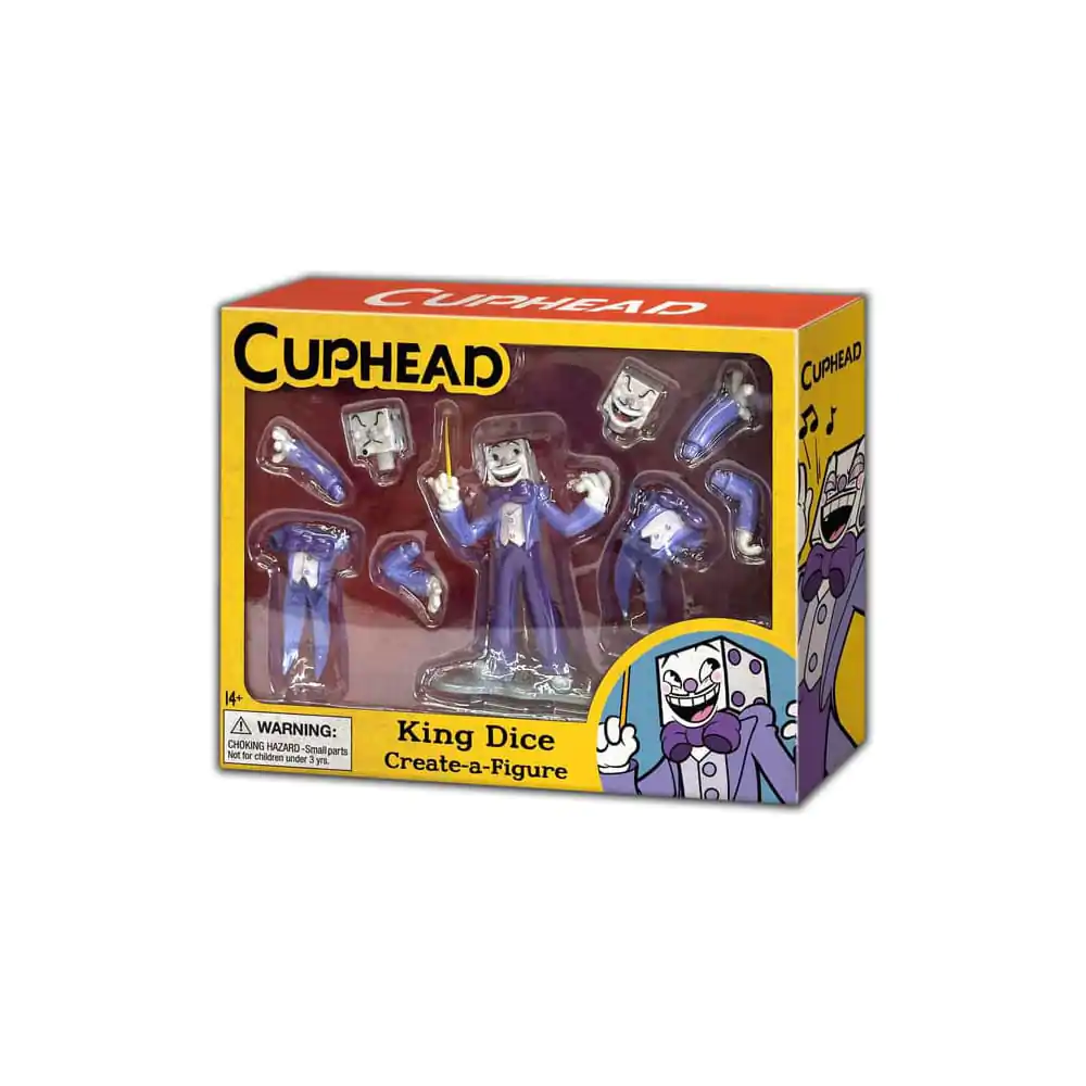 Cuphead Mini Creează o Figurină Figurina King Dice poza produsului