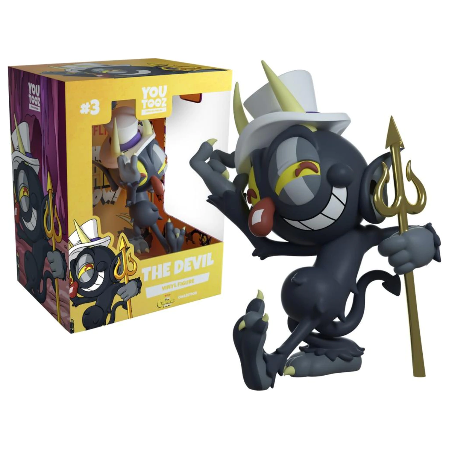 Cuphead - The Devil Figura Youtooz 12cm poza produsului