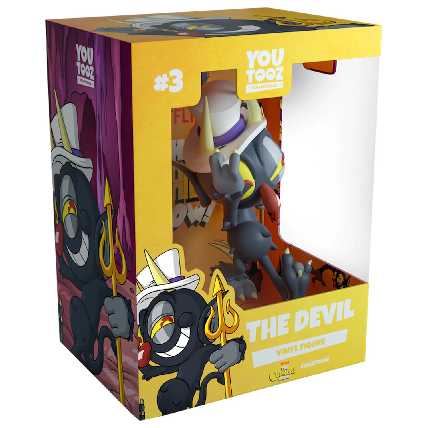 Cuphead - The Devil Figura Youtooz 12cm poza produsului
