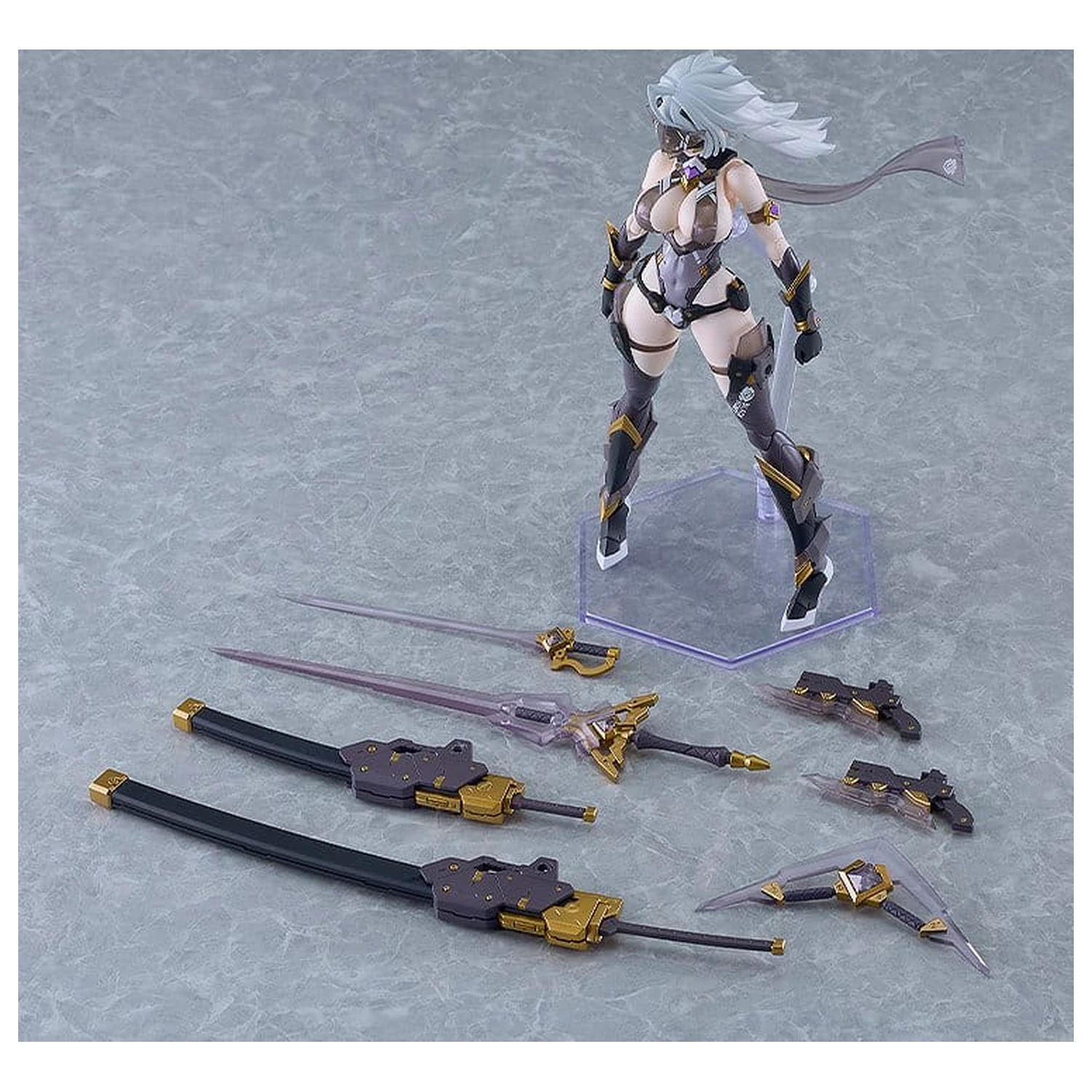 Cutie Honey Nova Plamatea set de model din plastic Black Honey 17 cm poza produsului