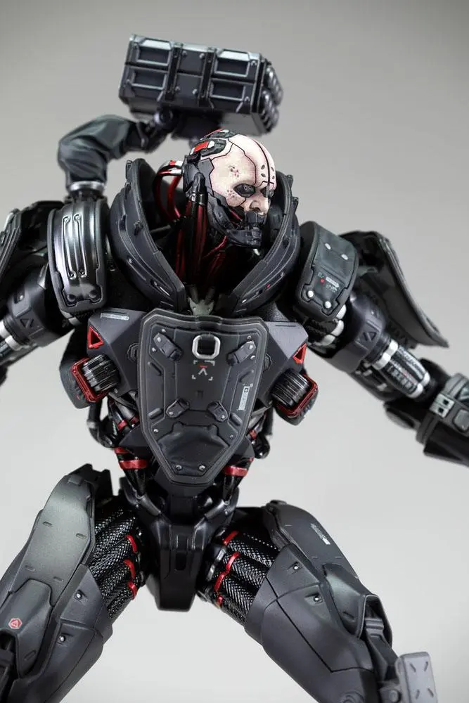 Cyberpunk 2077 Statuie PVC Adam Smasher 30 cm poza produsului
