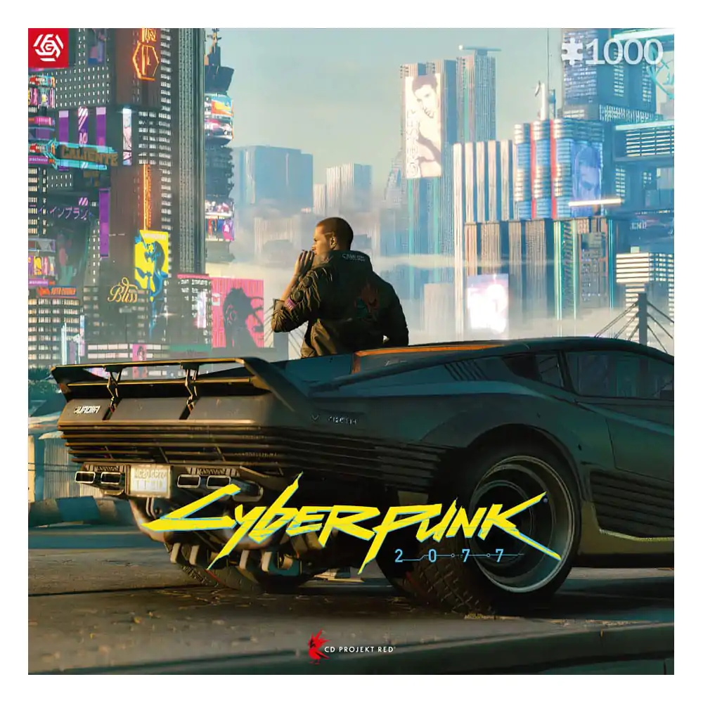 Cyberpunk 2077 Puzzle Gaming Mercenary on the Rise (1000 piese) poza produsului