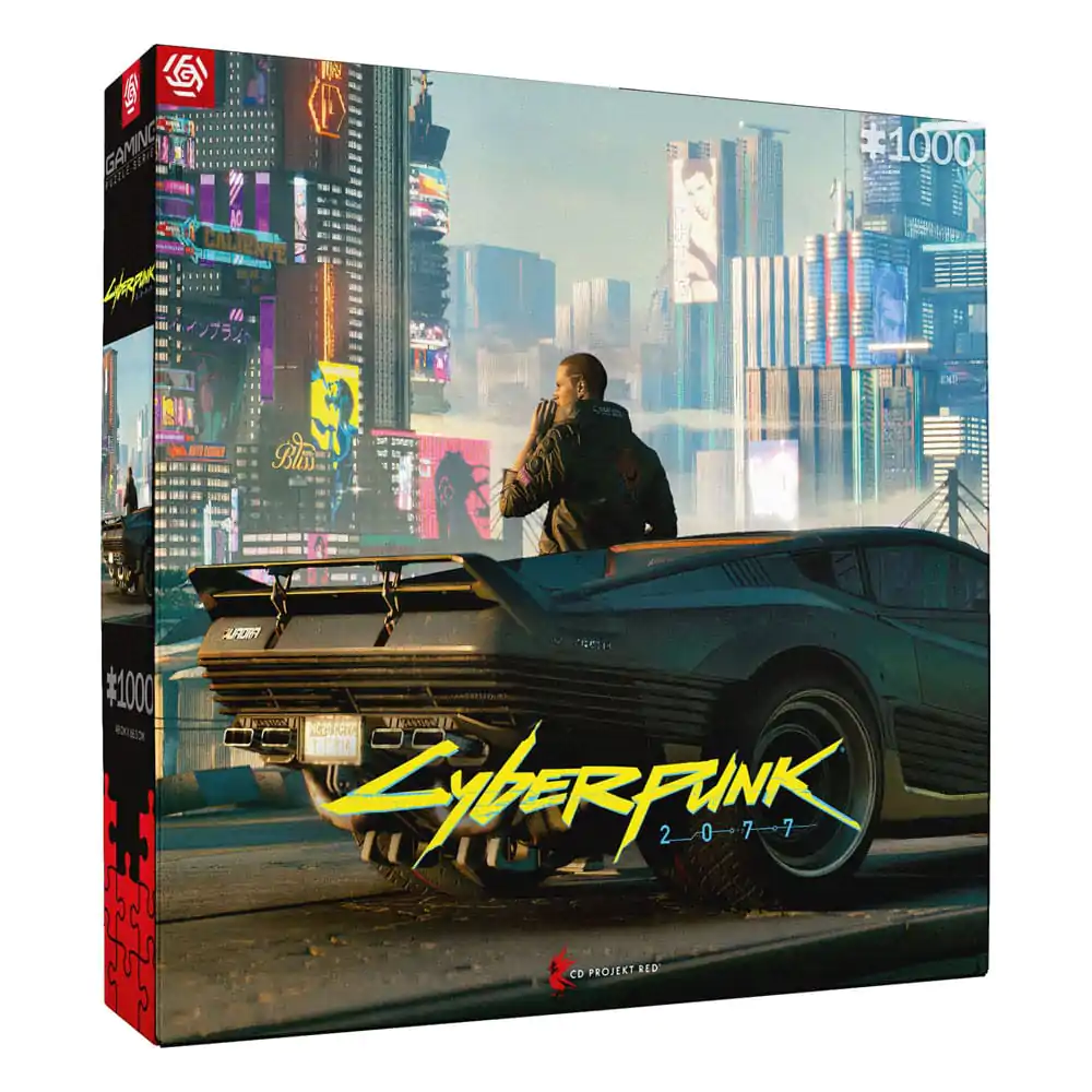 Cyberpunk 2077 Puzzle Gaming Mercenary on the Rise (1000 piese) poza produsului