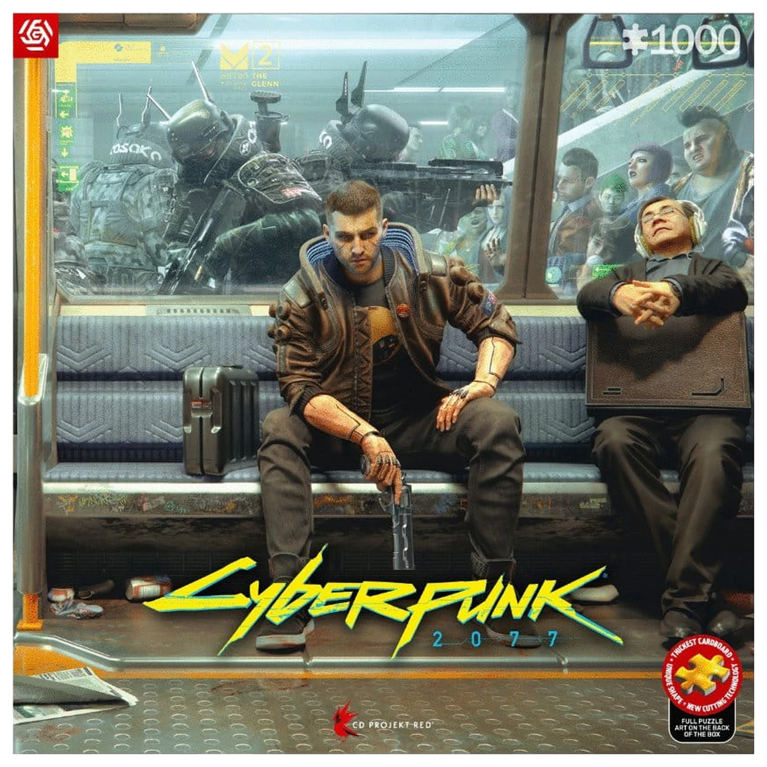Cyberpunk 2077 Puzzle Metro (1000 Piese) poza produsului
