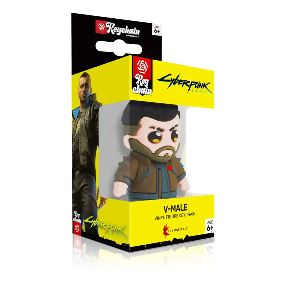 Breloc Cyberpunk 2077 din Vinil V-Male poza produsului