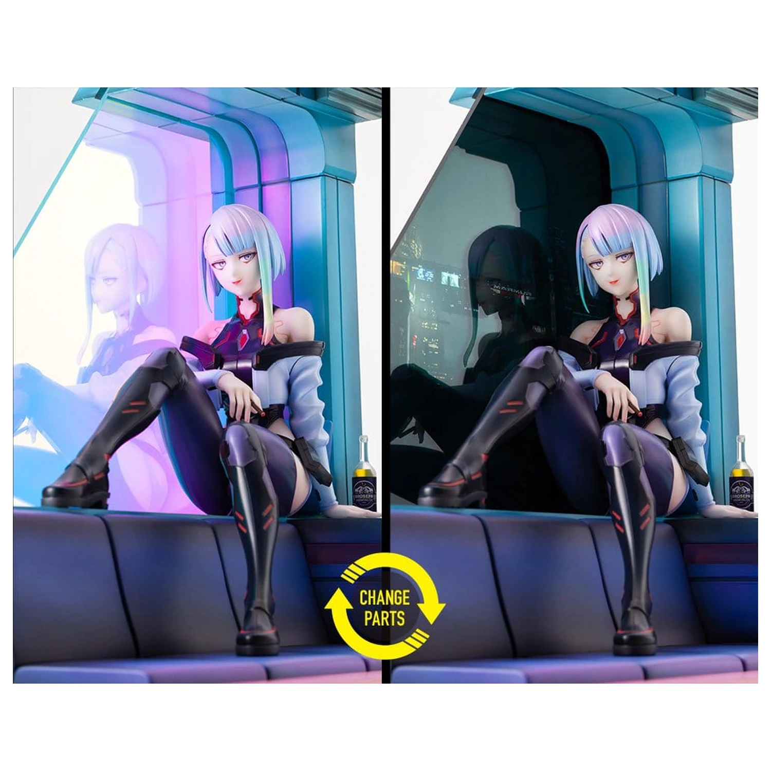 Cyberpunk: Edgerunners figurina PVC 1/7 Lucy 28 cm poza produsului