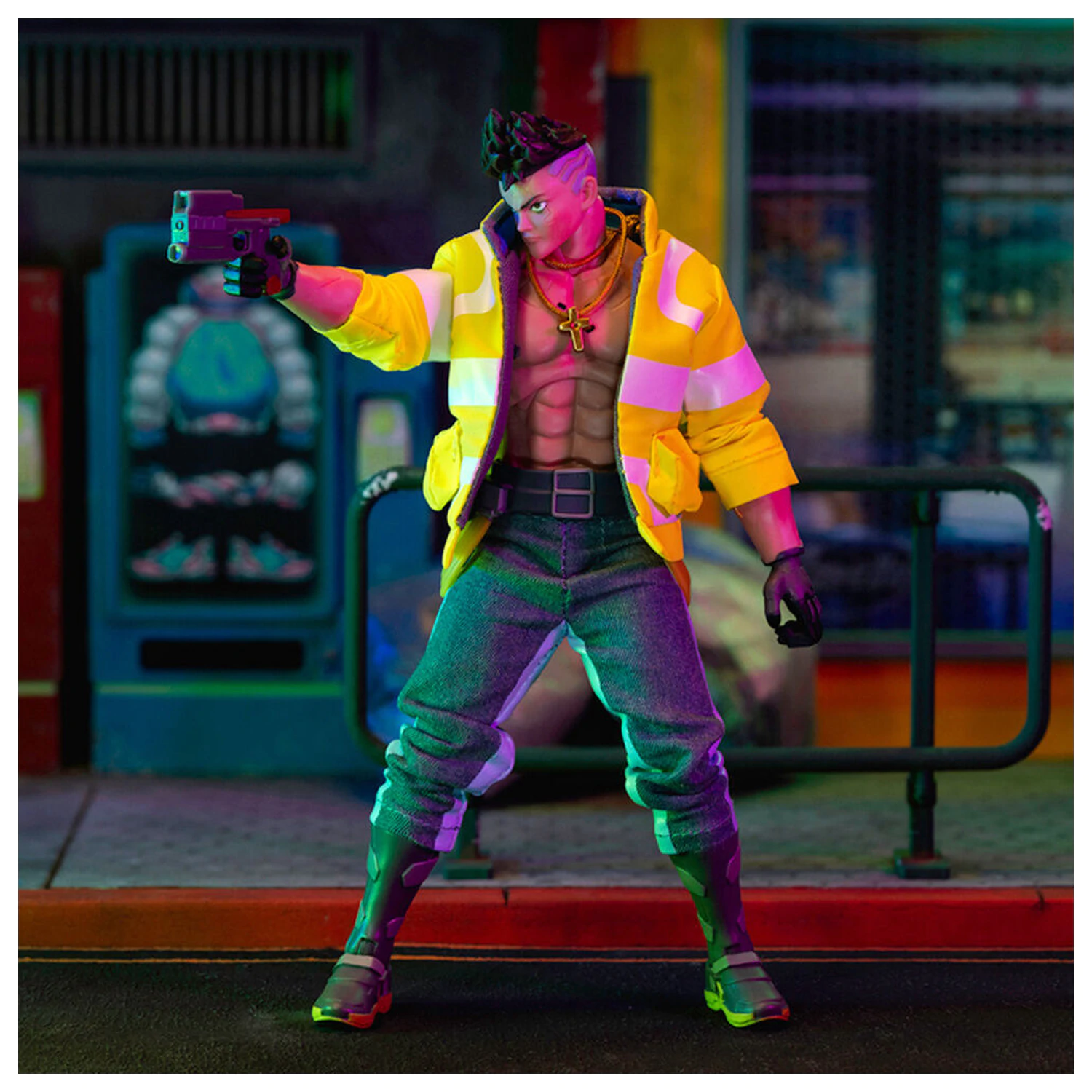 Cyberpunk Edgerunners David figura 15cm poza produsului