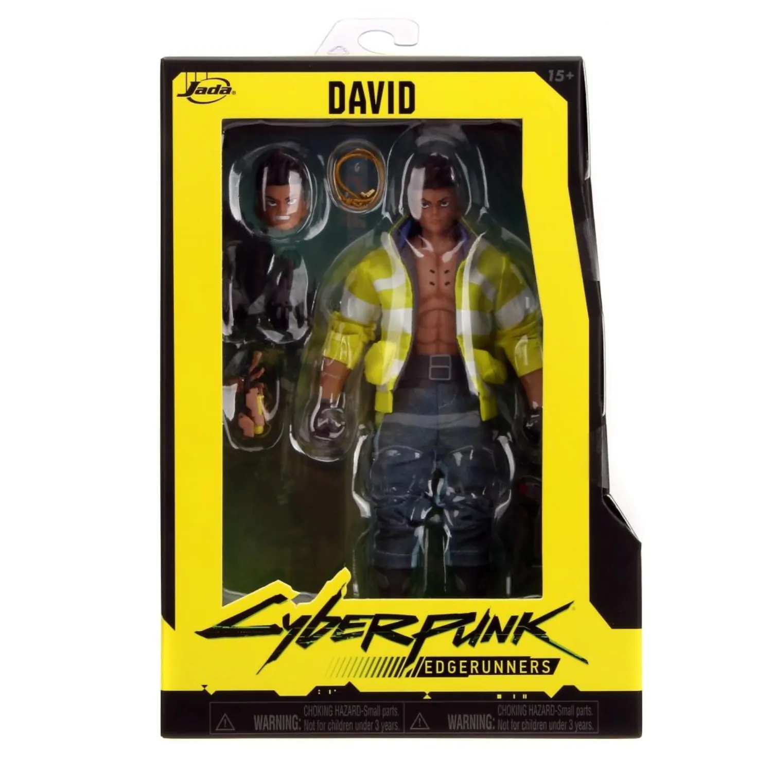 Cyberpunk: Edgerunners Figurina Mini Diecast David 15 cm poza produsului