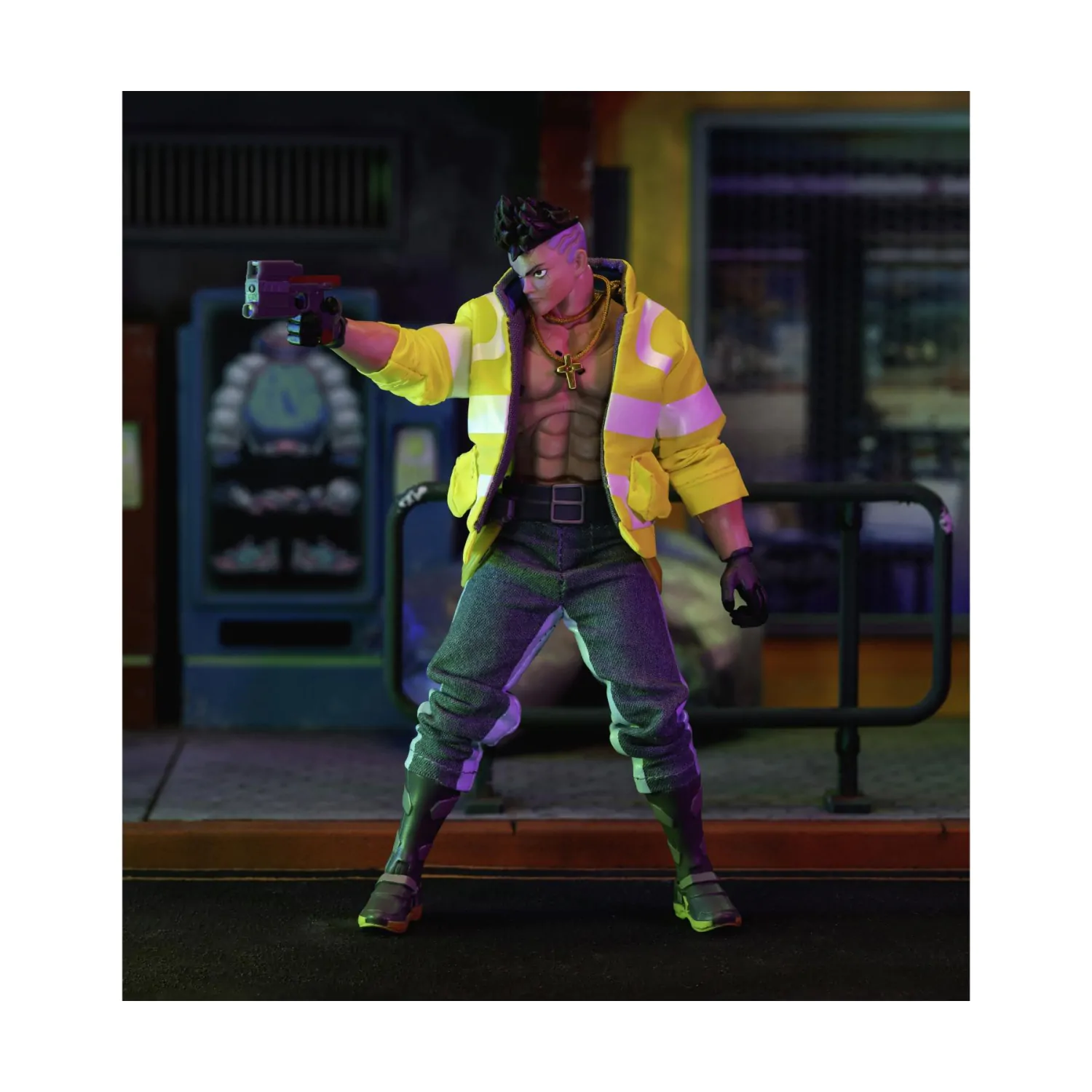 Cyberpunk: Edgerunners Figurina Mini Diecast David 15 cm poza produsului