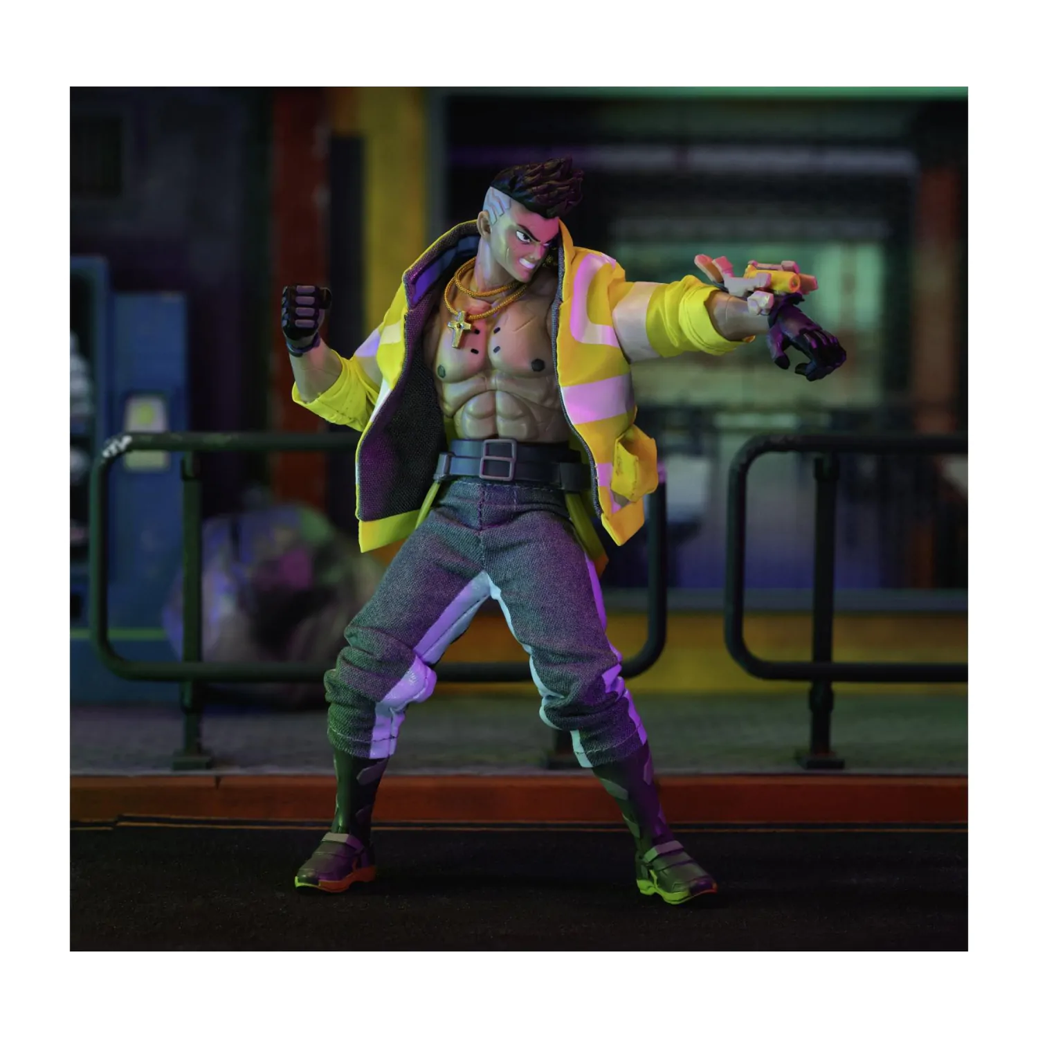 Cyberpunk: Edgerunners Figurina Mini Diecast David 15 cm poza produsului