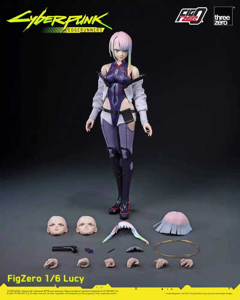 Cyberpunk: Edgerunners FigZero Figurina de Acțiune 1/6 Lucy 29 cm poza produsului