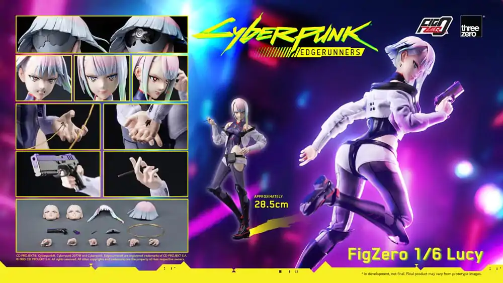Cyberpunk: Edgerunners FigZero Figurina de Acțiune 1/6 Lucy 29 cm poza produsului