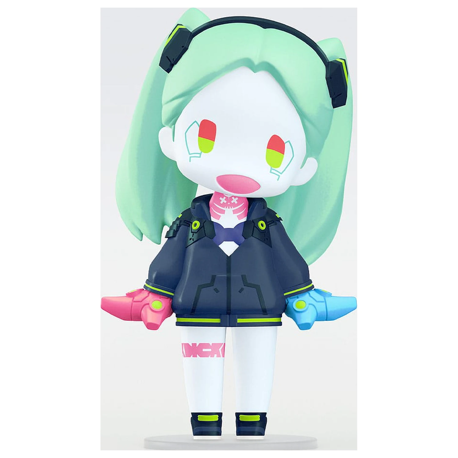 Cyberpunk: Edgerunners HELLO! GOOD SMILE Figurina de actiune Rebecca 10 cm poza produsului