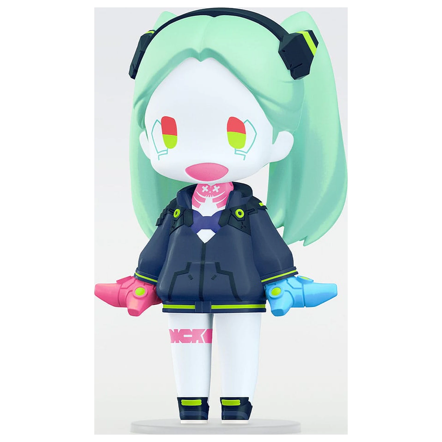 Cyberpunk: Edgerunners HELLO! GOOD SMILE Figurina de actiune Rebecca 10 cm poza produsului