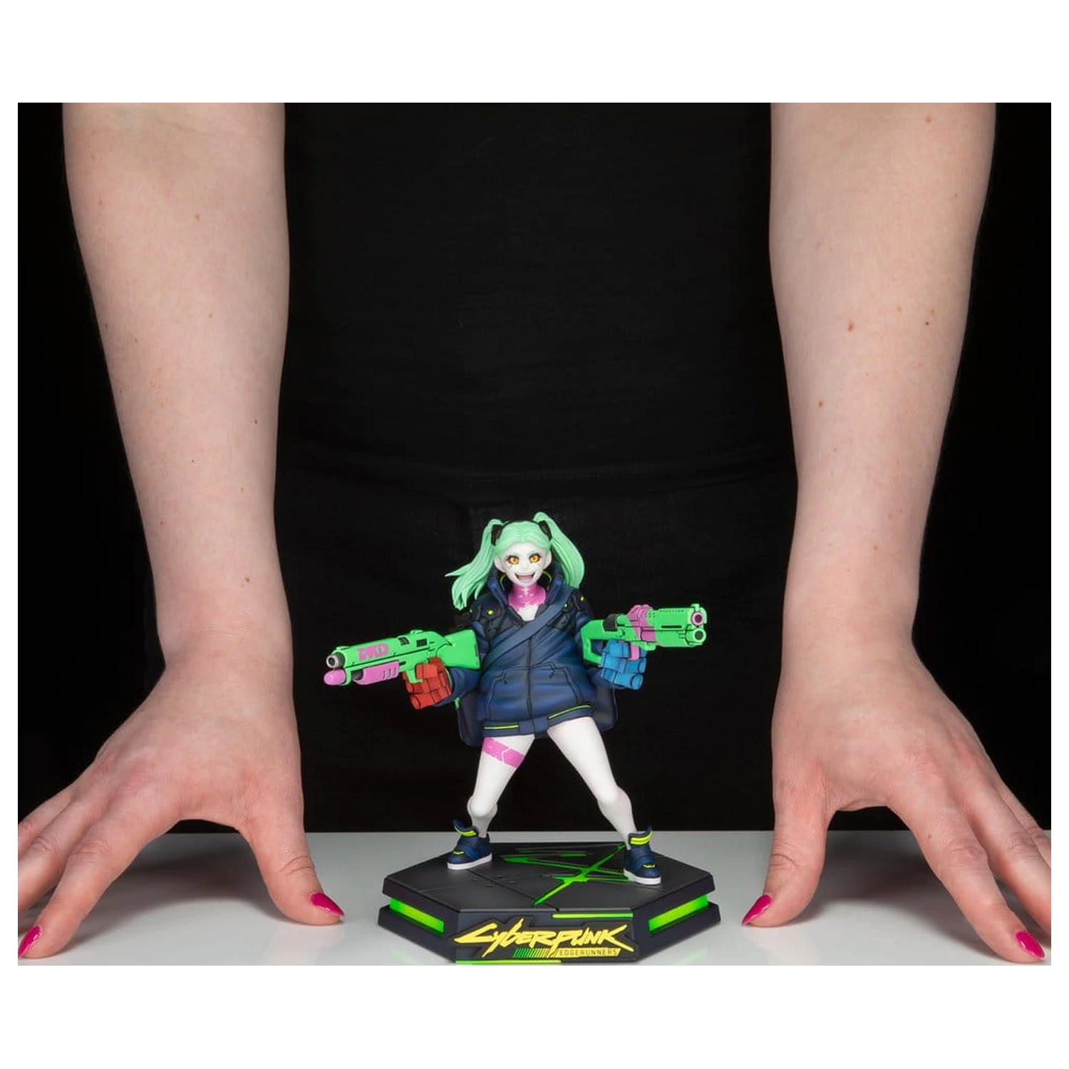 Cyberpunk Edgerunners PVC Figura Rebecca 15 cm poza produsului