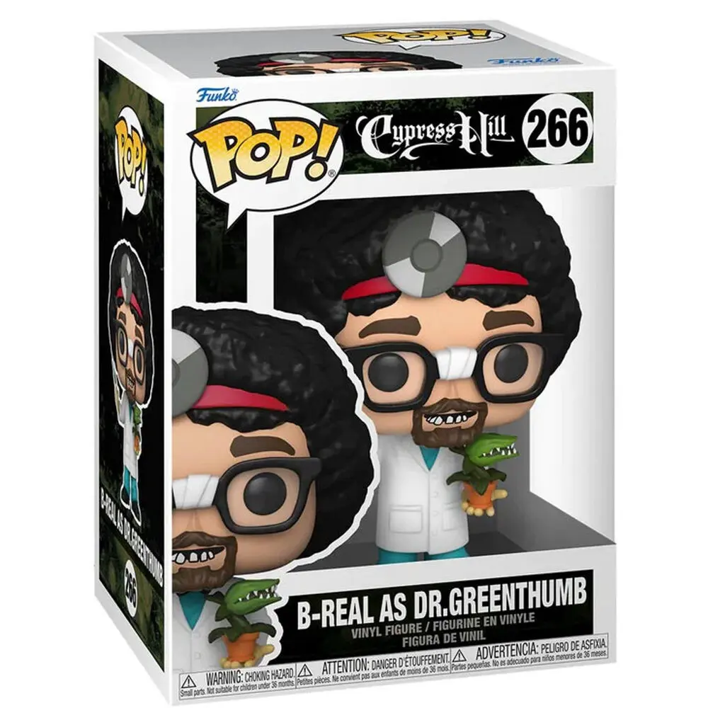 Cypress Hill POP! Figurină de Vinil Rocks B Real (Dr. Greenthumb) 9 cm poza produsului