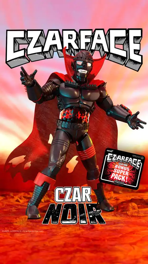 Figurină de acțiune Czarface Ultimates Wave 2 Czar Noir 18 cm poza produsului