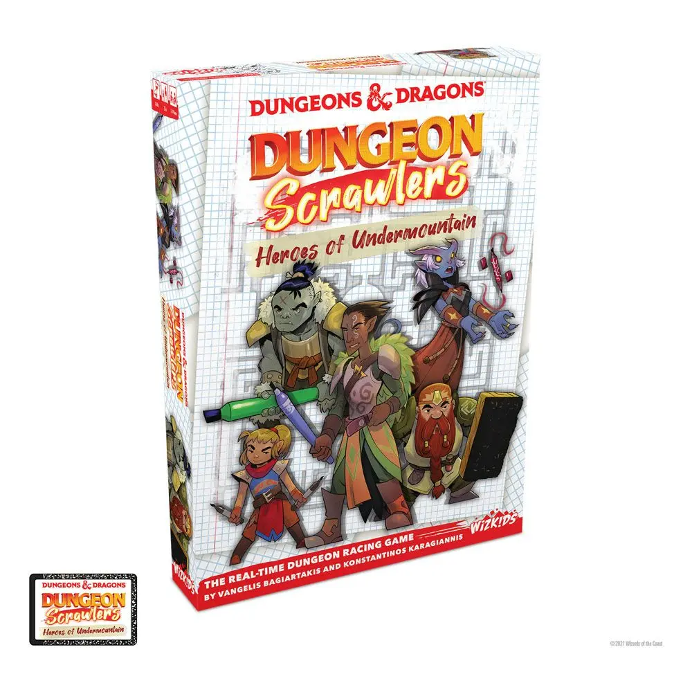 D&amp;D Dungeon Scrawlers: Heroes of Undermountain Joc de societate *English Version* poza produsului