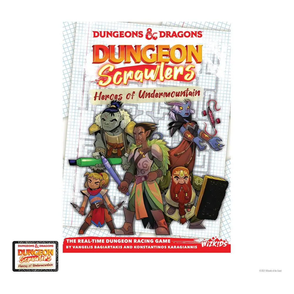 D&amp;D Dungeon Scrawlers: Heroes of Undermountain Joc de societate *English Version* poza produsului