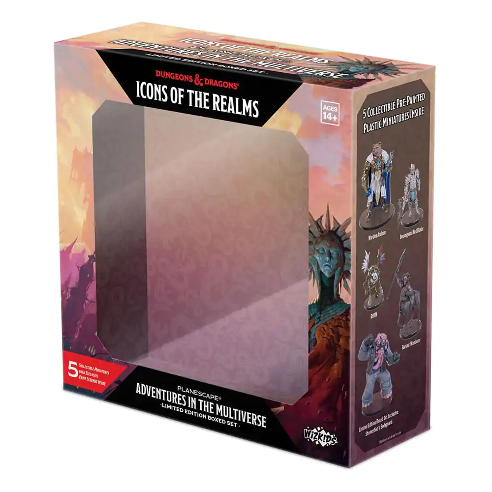 D&D Icons of the Realms: Planescape Prepainted Miniature Aventuri în Multivers - Limited Edition Set în Cutie poza produsului