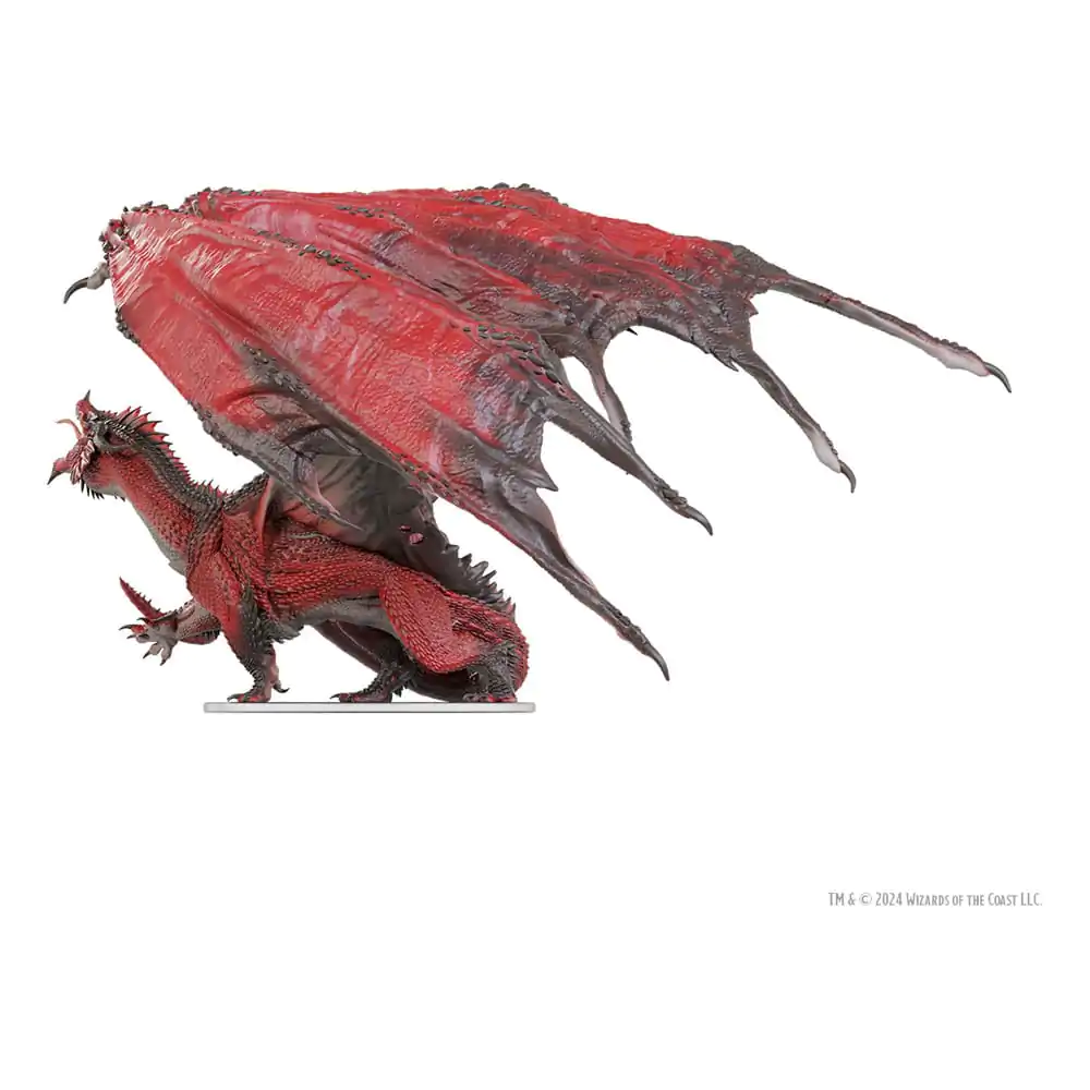 D&D Icons of the Realms Figurina pictată Pre-pictată Adult Dragon Roșu Tiran 18 cm poza produsului