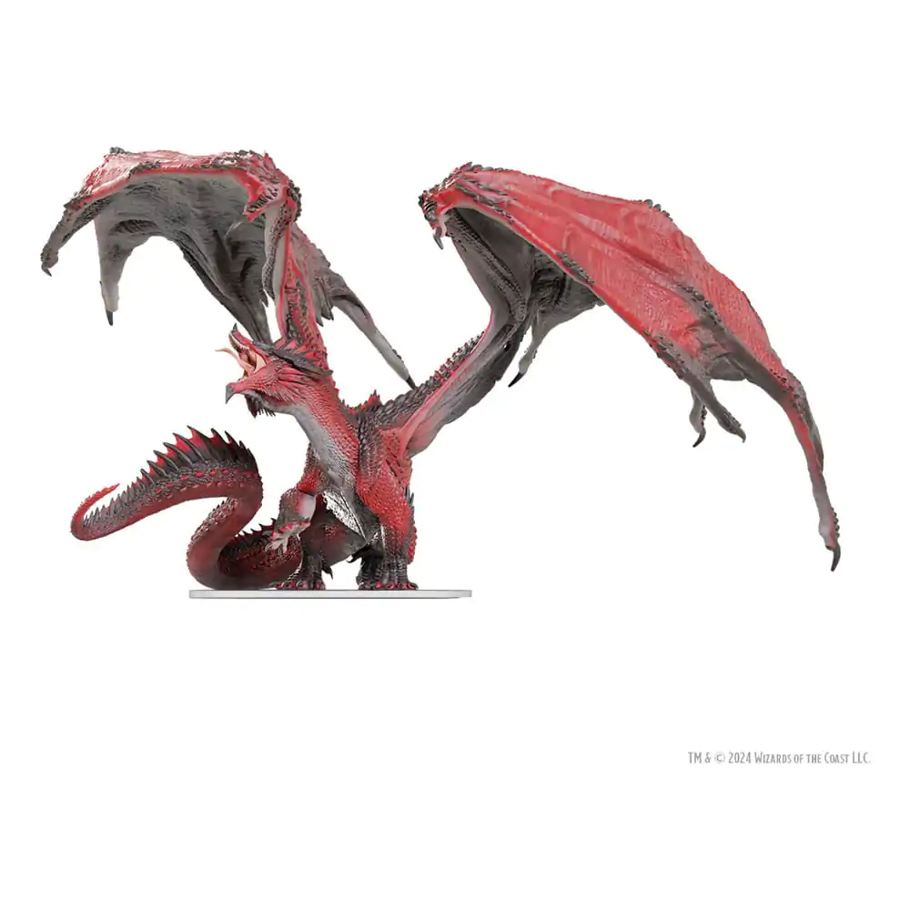 D&D Icons of the Realms Figurina pictată Pre-pictată Adult Dragon Roșu Tiran 18 cm poza produsului