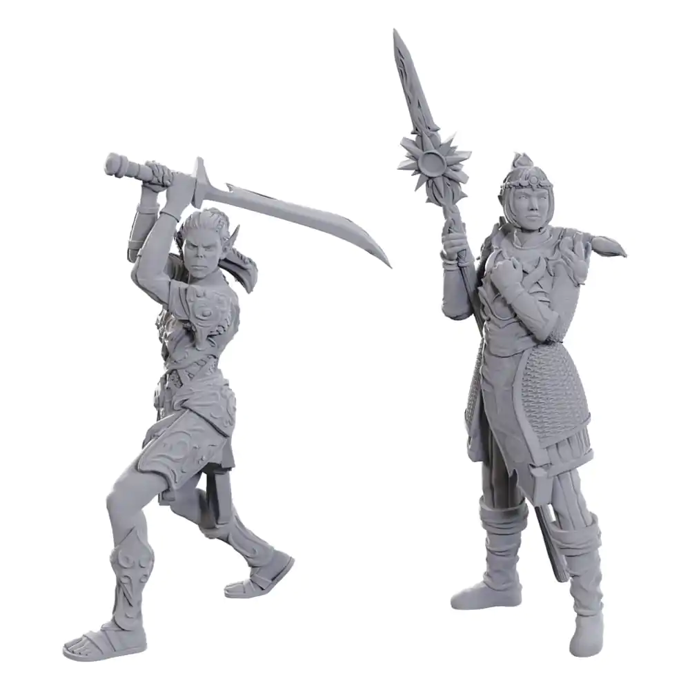 D&D Nolzur's Marvelous Miniatures Miniature nevopsită Lae'zel & Shadowheart poza produsului