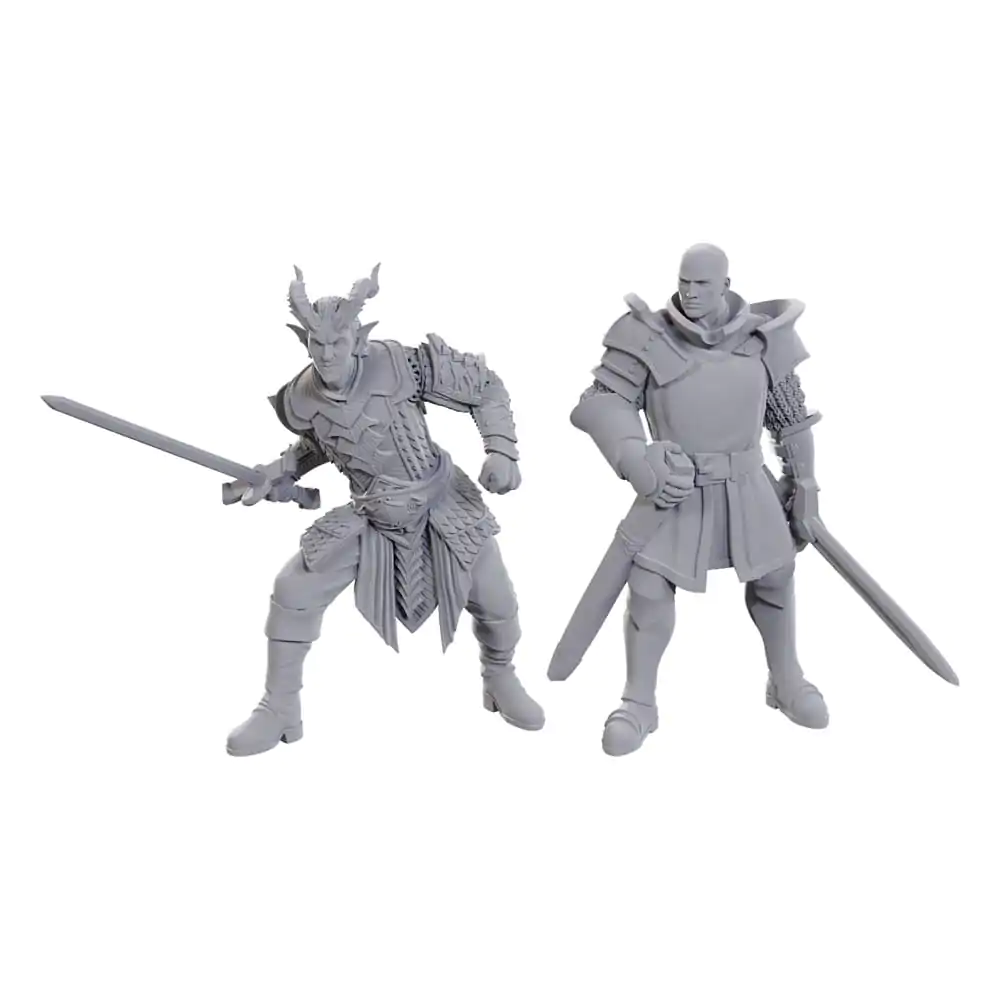 D&D Nolzur's Marvelous Miniatures Figurina nevopsită Ulder Ravengard & Zevlor poza produsului