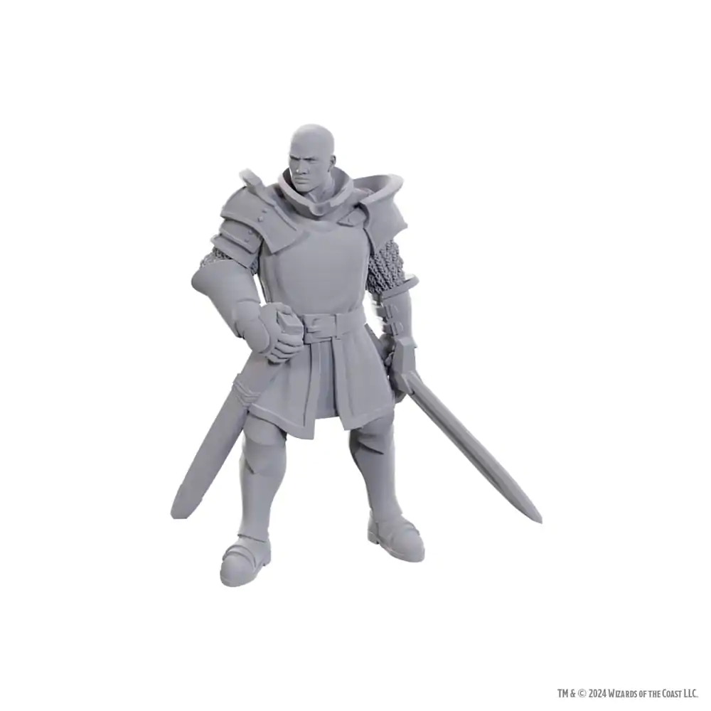 D&D Nolzur's Marvelous Miniatures Figurina nevopsită Ulder Ravengard & Zevlor poza produsului