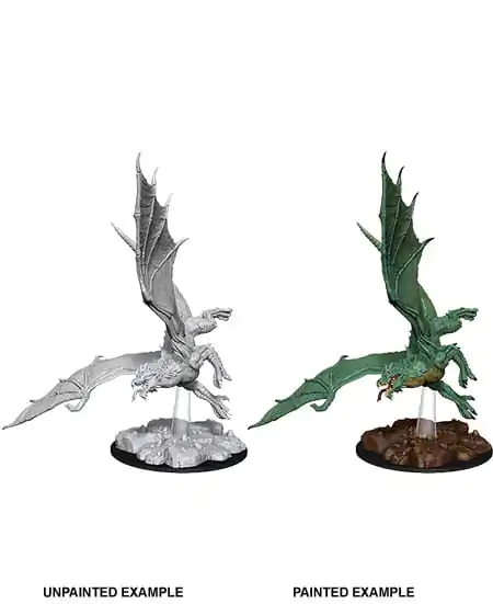 D&D Nolzur's Marvelous Miniatures Figurina ne Pictată Dragon Bronz Tânăr poza produsului