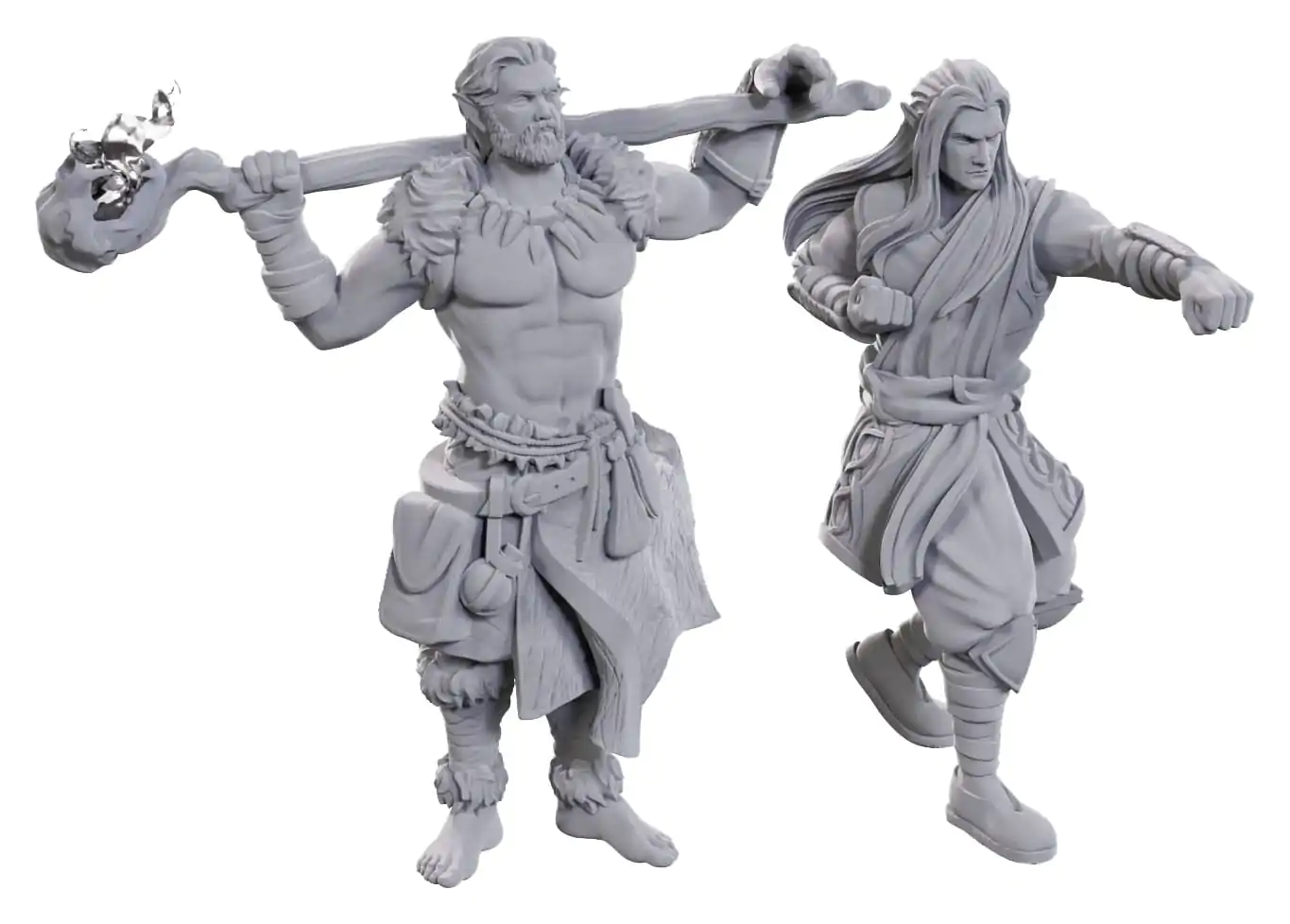 D&D Nolzur's Marvelous Miniatures Miniaturi Nevopsite pachet de 2 bucati Archdruid & Martial Arts Adept poza produsului