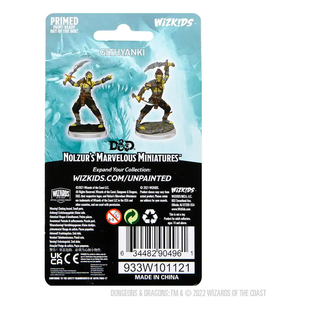 D&D Nolzur's Marvelous Miniatures Miniaturi Nevopsite 2-Pachete Githyanki poza produsului
