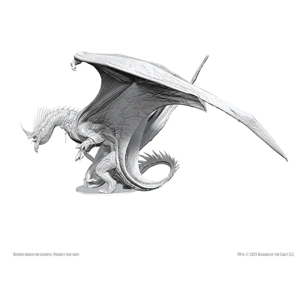 D&D Nolzur's Marvelous Miniatures Miniaturi Nepictate Ancient Blue Dragon 20 cm poza produsului