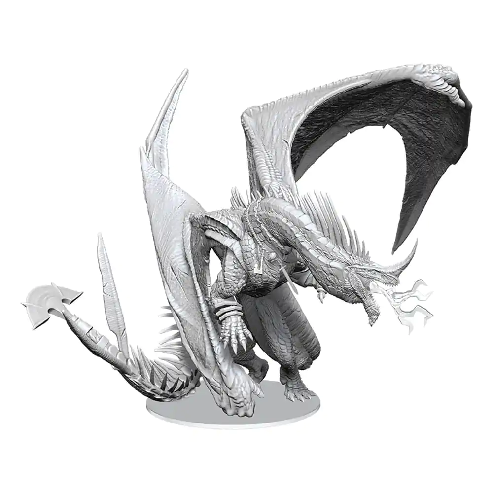 D&D Nolzur's Marvelous Miniatures Miniaturi Nepictate Ancient Blue Dragon 20 cm poza produsului