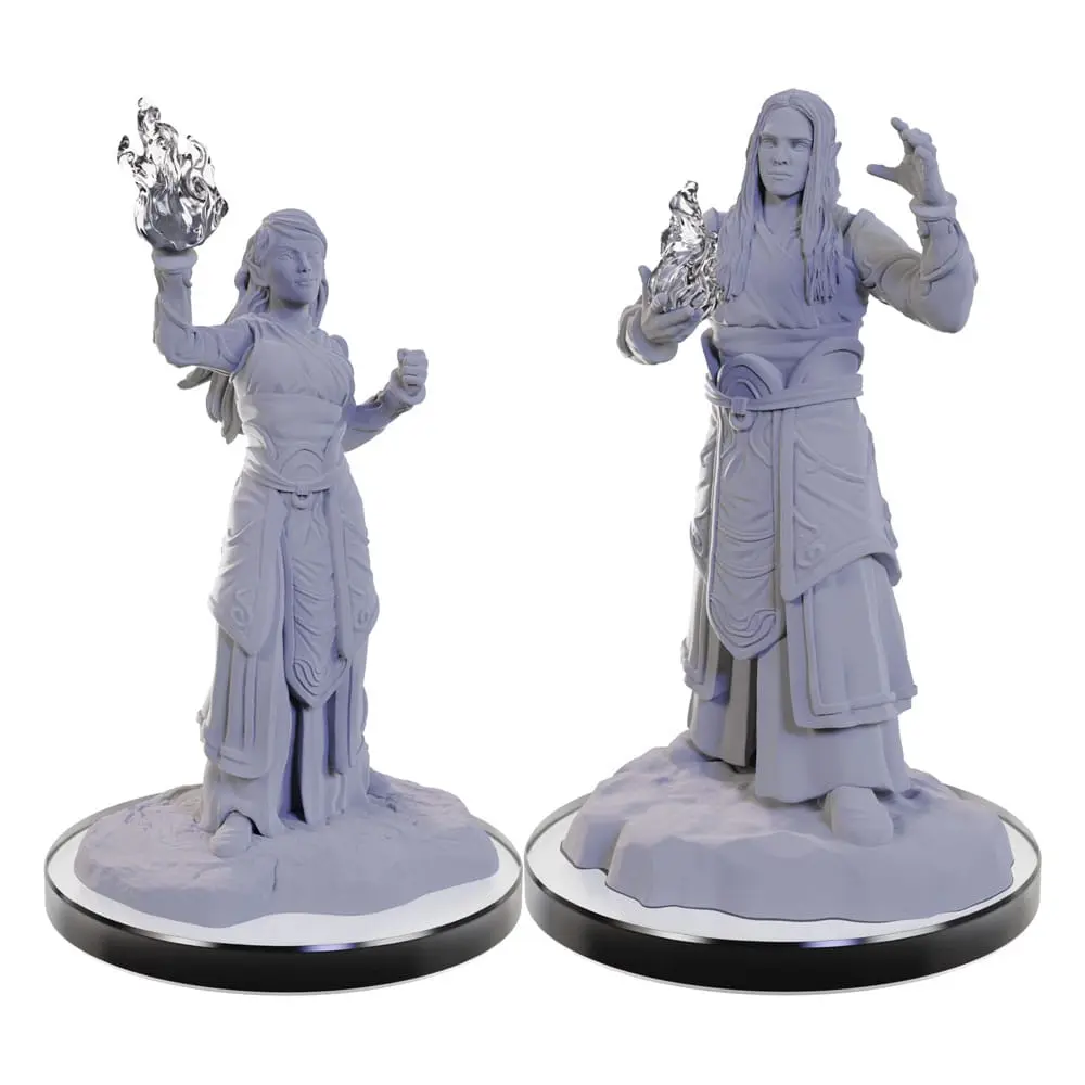 D&amp;D Nolzur's Marvelous Miniatures figurină nevopsită Elfi Vrăjitori poza produsului