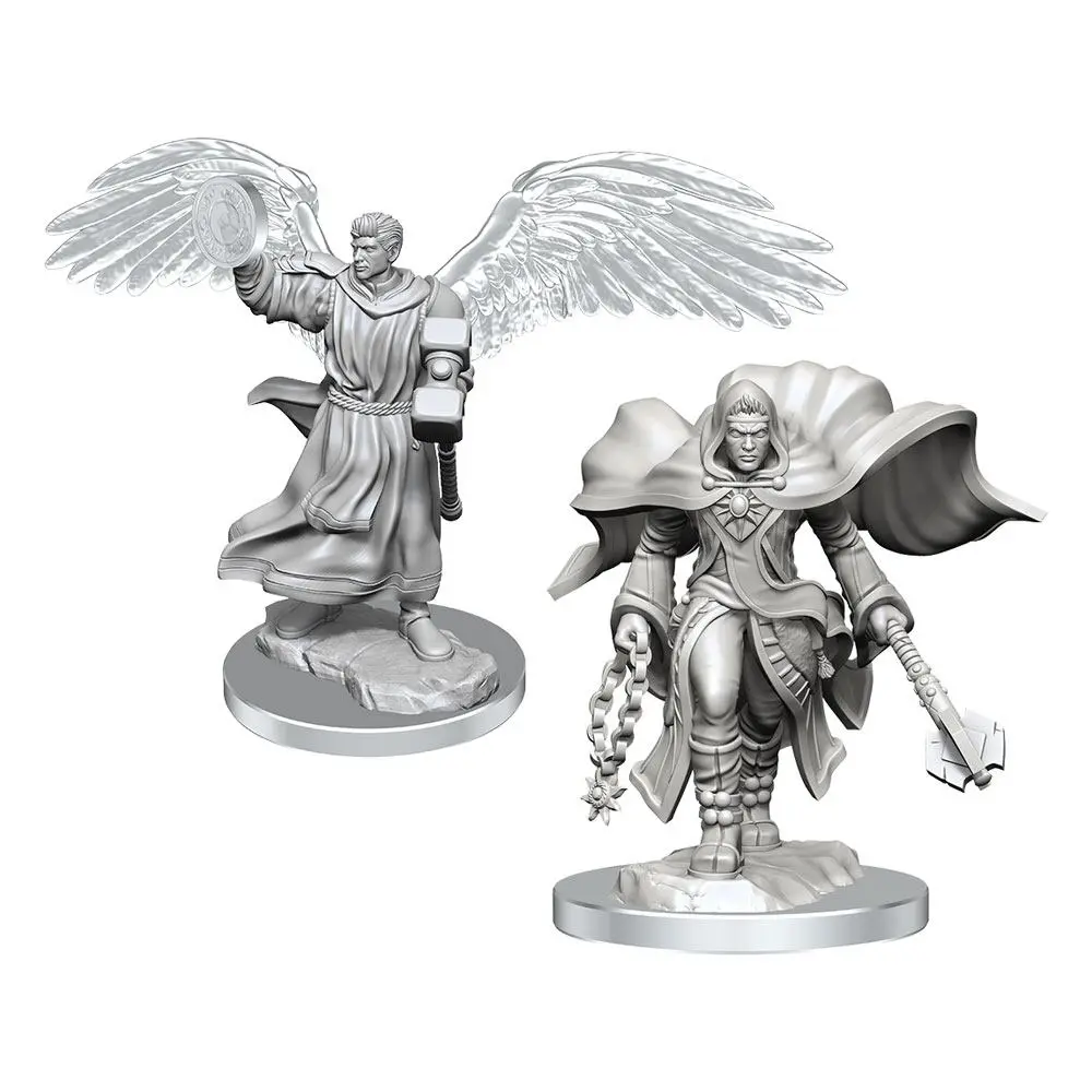 D&D Nolzur's Marvelous Miniatures Miniaturi Nevopsite 2-Pack Aasimar Cleric Masculin poza produsului
