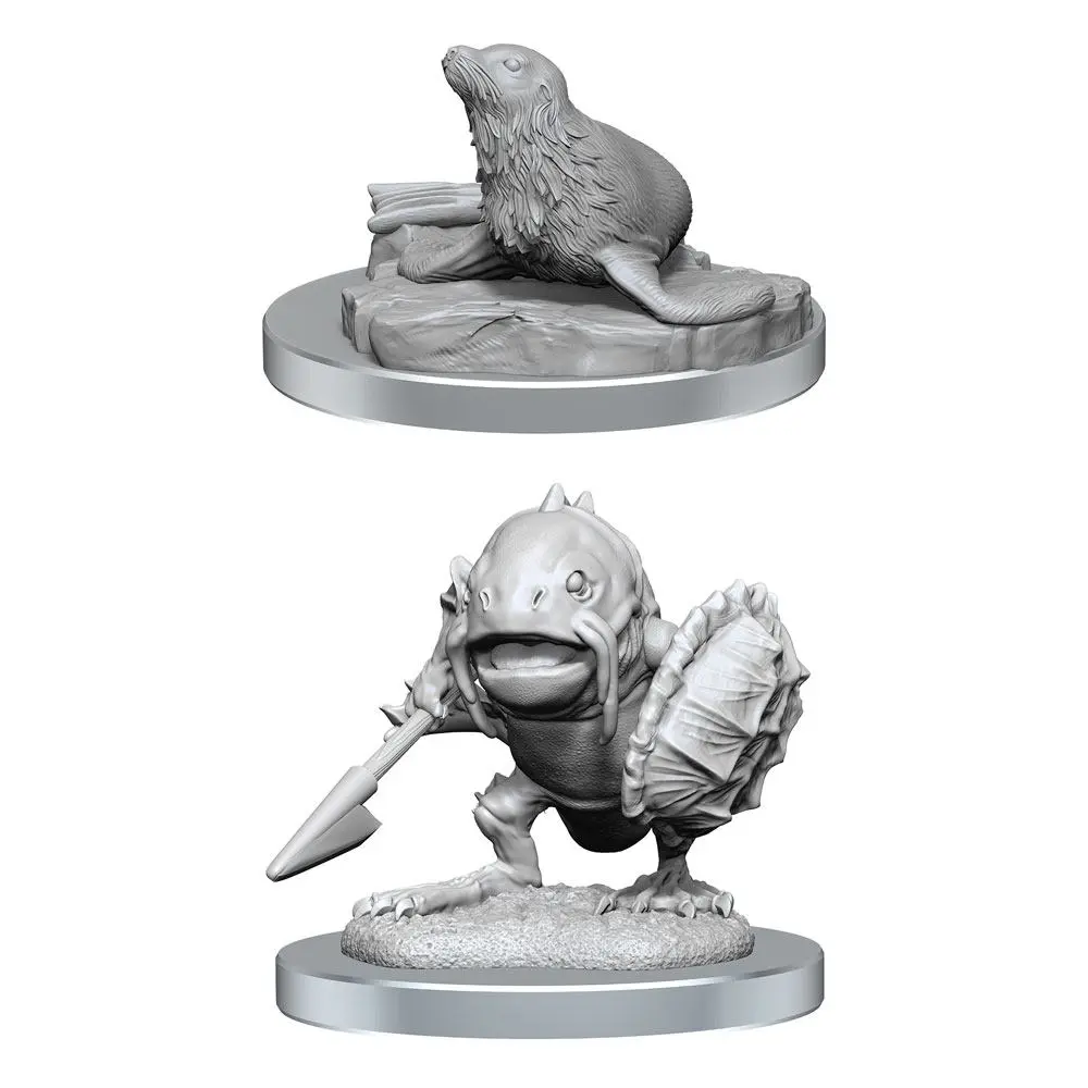 D&D Nolzur's Marvelous Miniatures Figurine Nevopsite Set 2 Locathah & Sigiliu poza produsului