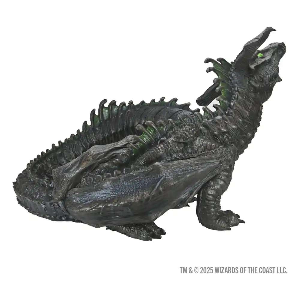 D&D Replicas of the Realms Life-Size Foam Figure Black Dragon Wyrmling 46 cm poza produsului