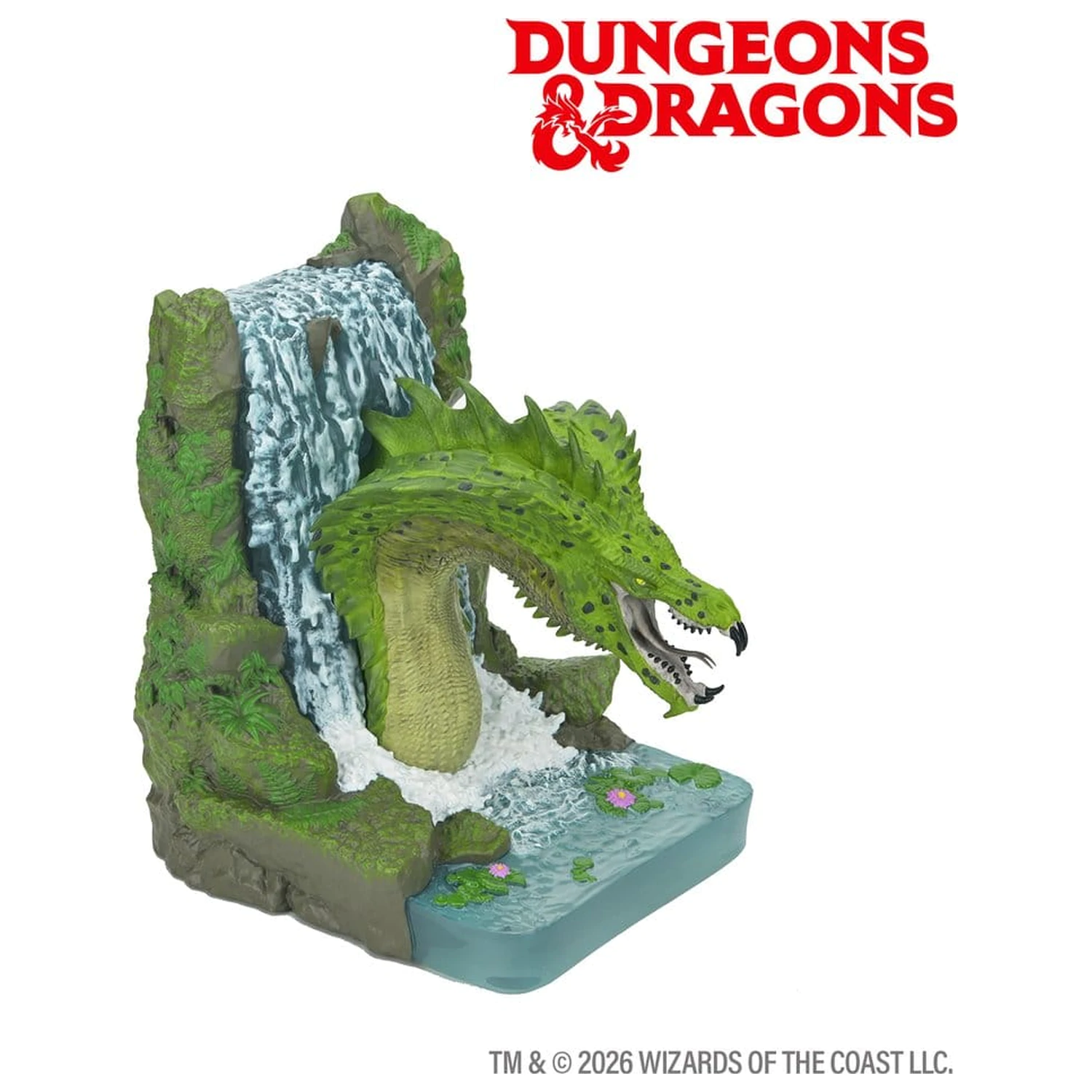 D&D Suport de carte Dragon Verde 18 cm poza produsului