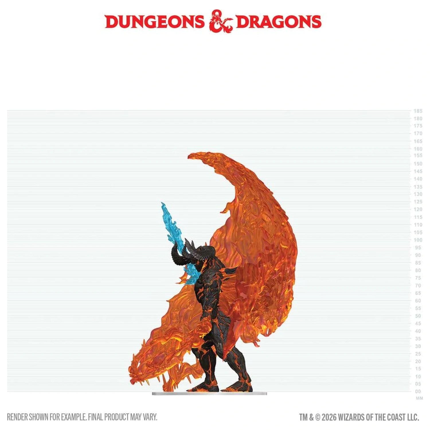D&D Icons of the Realms Miniaturi Balor prepainat in cutie 20 cm poza produsului
